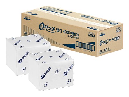 유한킴벌리 플러스온 냅킨 4000매